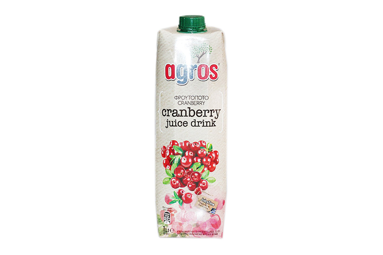 AGROS CRANBERRY JUICE DRINK 1L